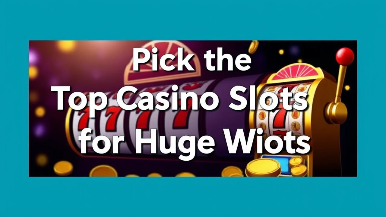 How to Pick the Top Casino Slots for Huge Wins