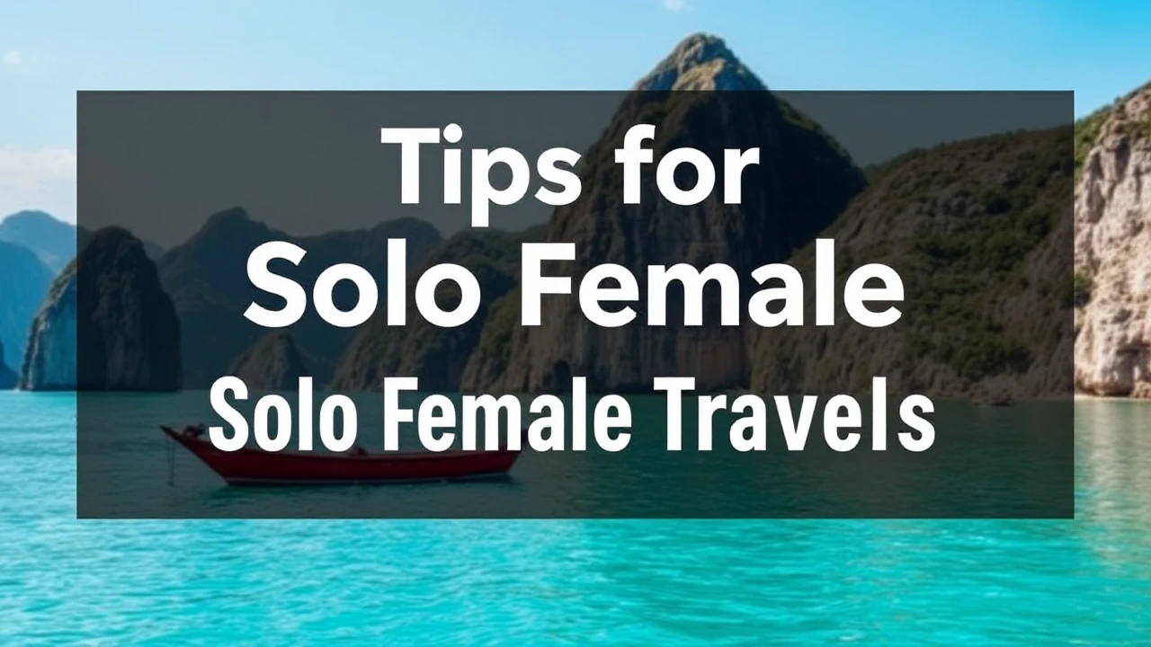 Top Tips for Solo Female Travelers: Staying Safe and Feeling Empowered
