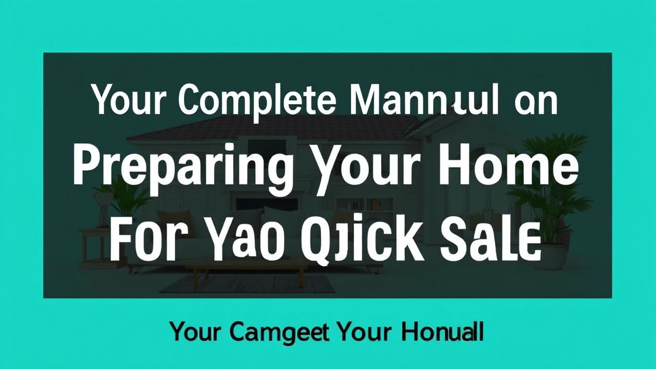 Your Complete Manual on Preparing Your Home for a Quick Sale