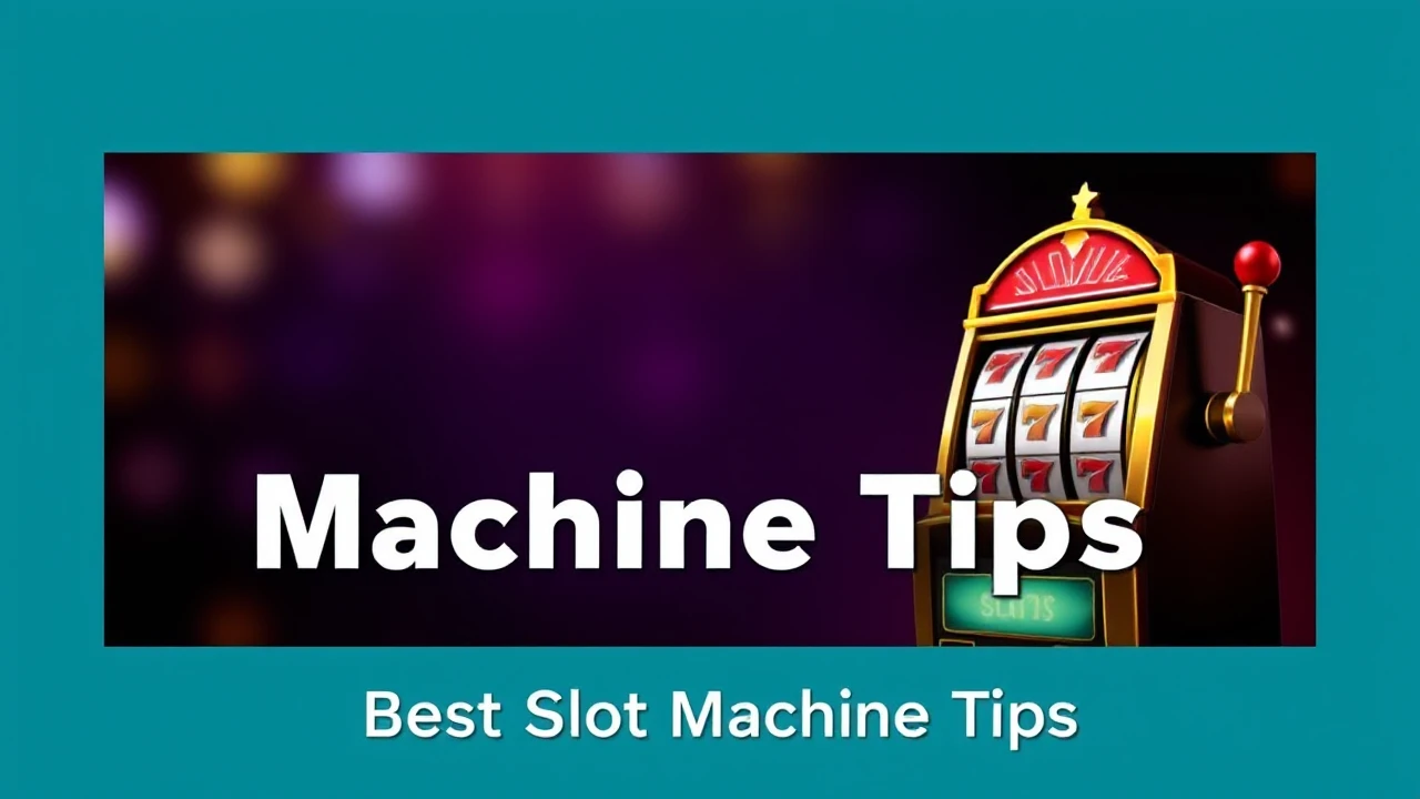 Increase Your Chances: Best Slot Machine Tips