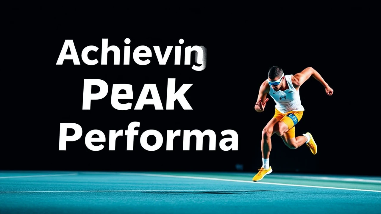 Achieving Peak Performance: Expert Tips from Pro Athletes