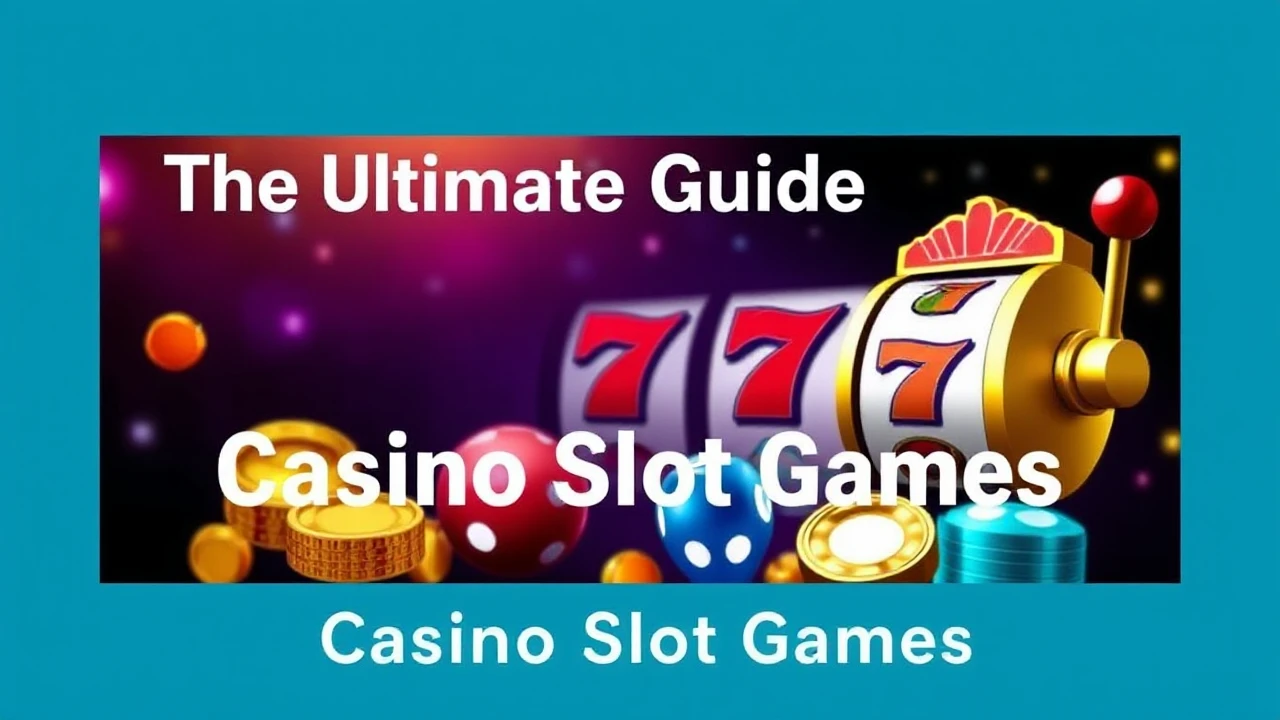 The Ultimate Guide to Casino Slot Games: Strategies for Success
