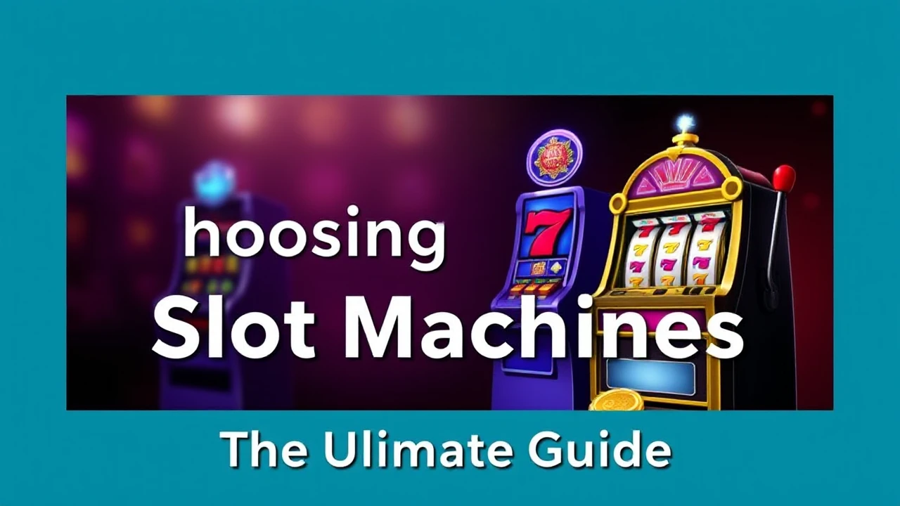 The Ultimate Guide of Choosing the Top Slot Machines
