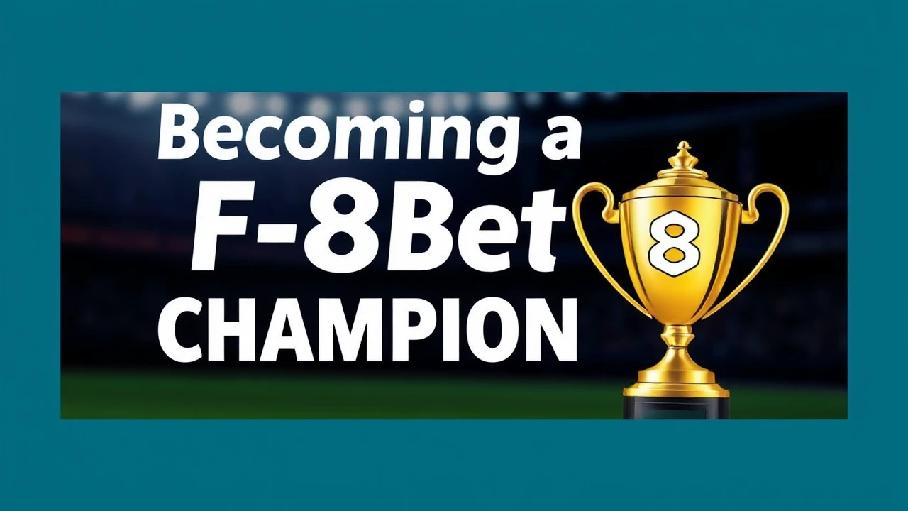 Becoming a F8bet Champion: The Journey from Novice to Pro