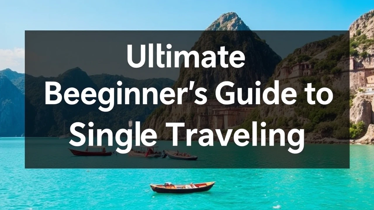 The Ultimate Beginner's Guide to Single Traveling