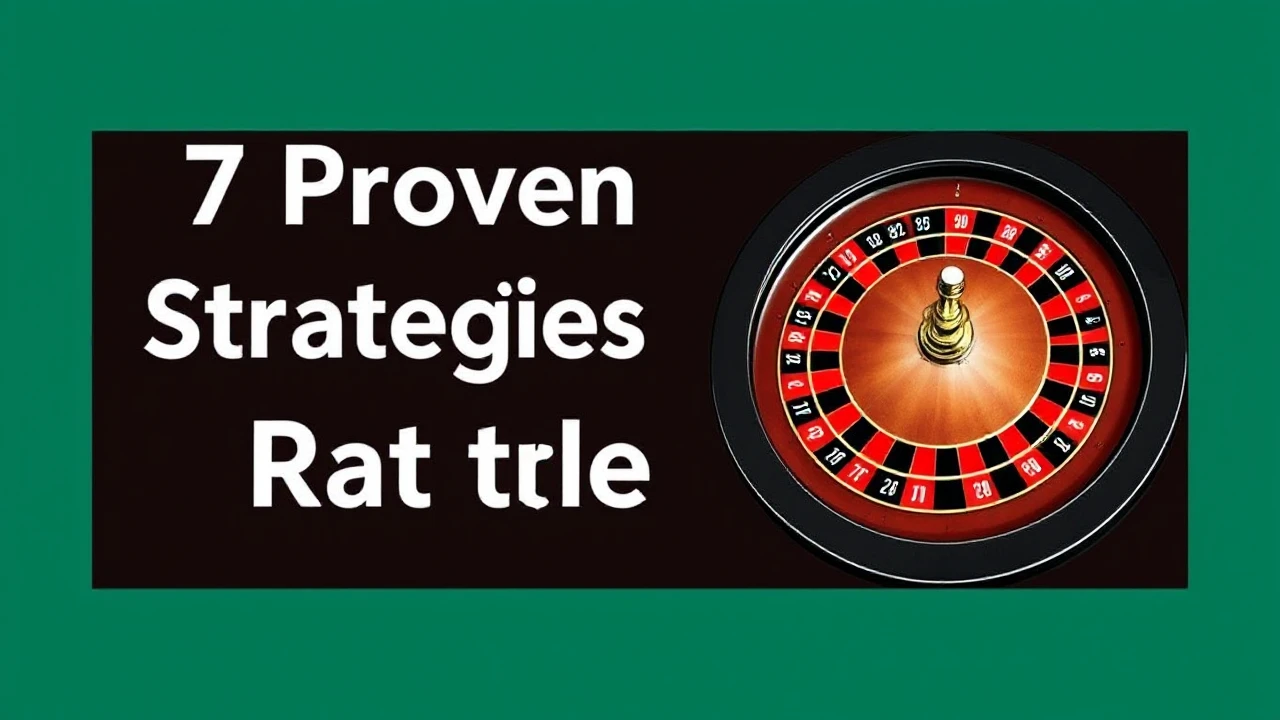 7 Proven Strategies to Beat the House in Roulette