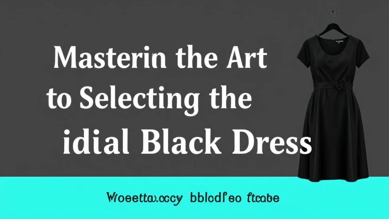 Mastering the Art of Selecting the Ideal Little Black Dress