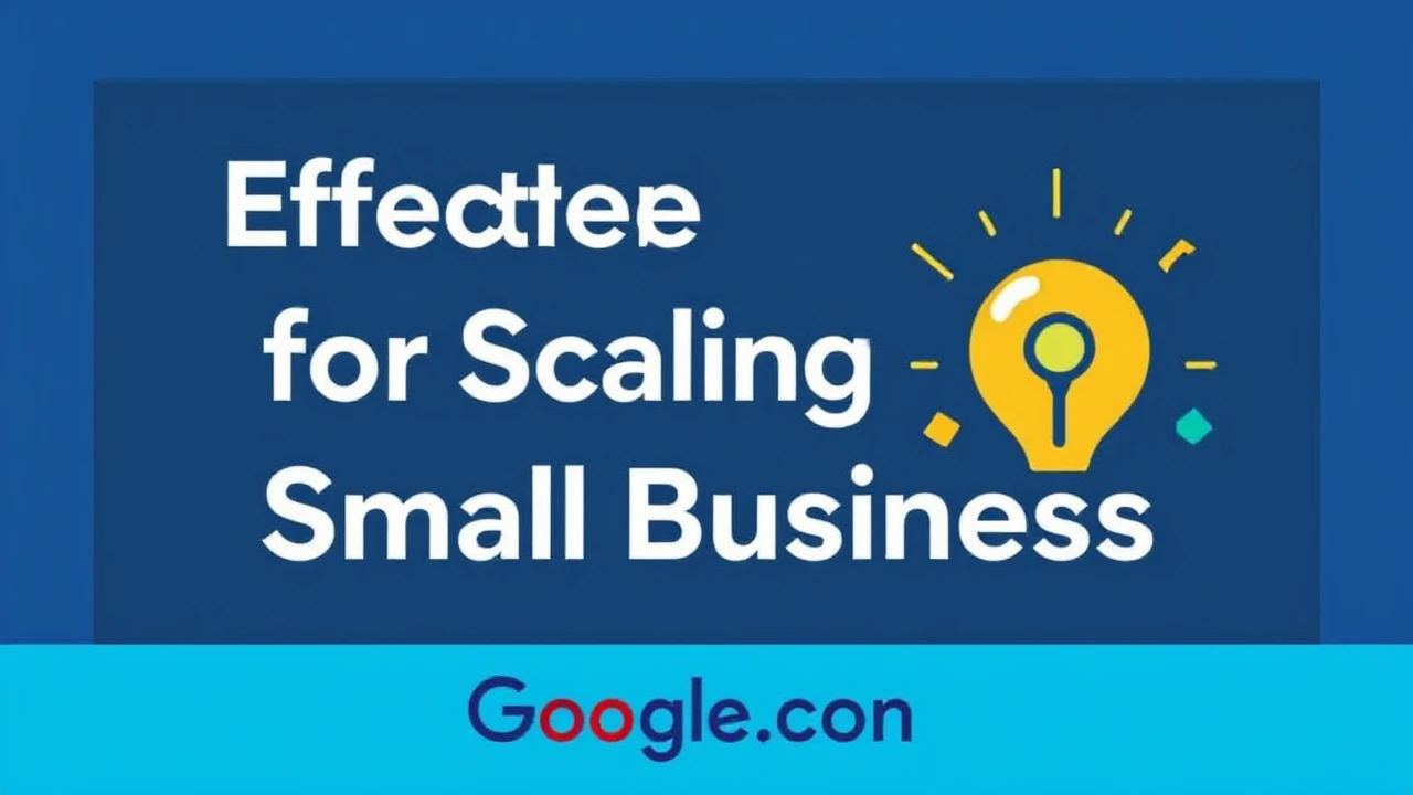 Effective Strategies for Scaling Your Small Business