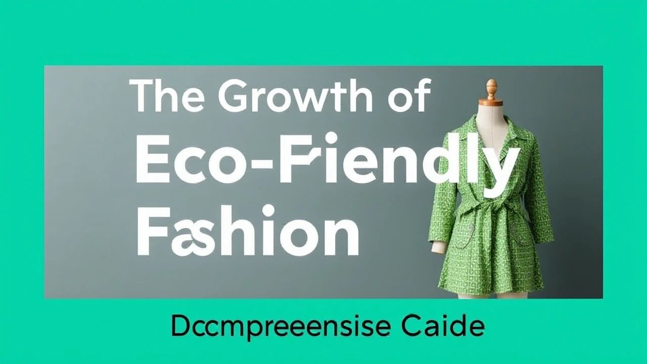 The Growth of Eco-Friendly Fashion: A Comprehensive Guide