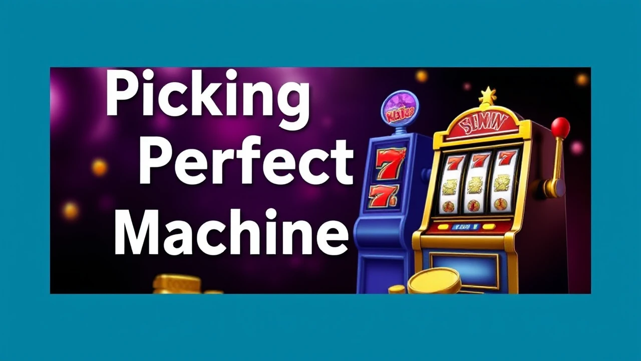 Picking the Perfect Slot Machine for You