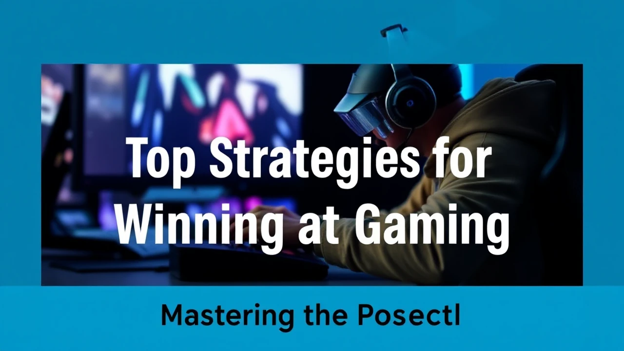 Unlock Your Potential: Top Strategies for Winning at Gaming