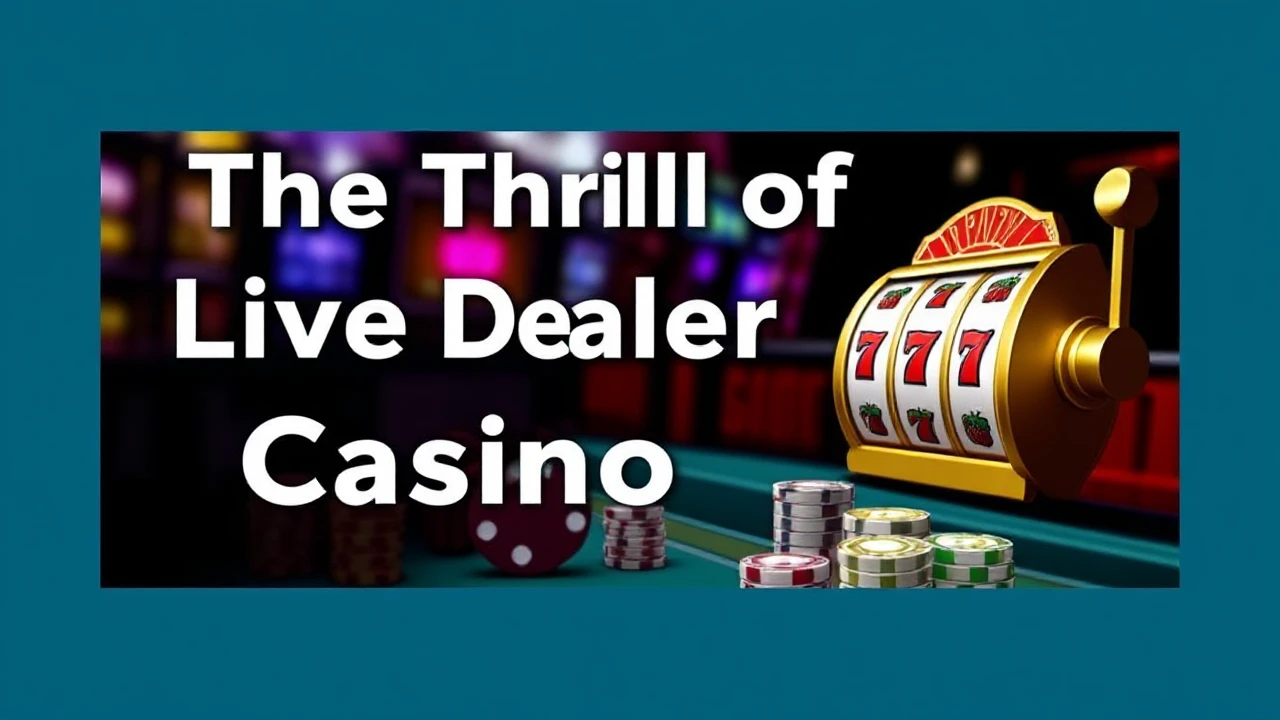 The Thrill of Live Dealer Casino Slots