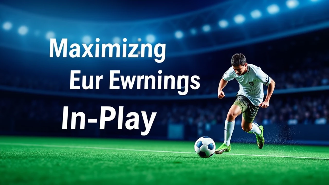 Maximizing Your Earnings with In-Play Betting