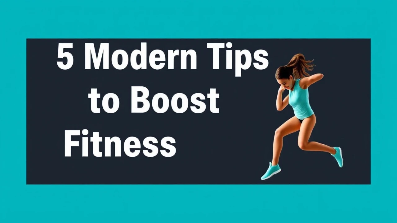 5 Modern Tips to Boost Your Fitness Lifestyle