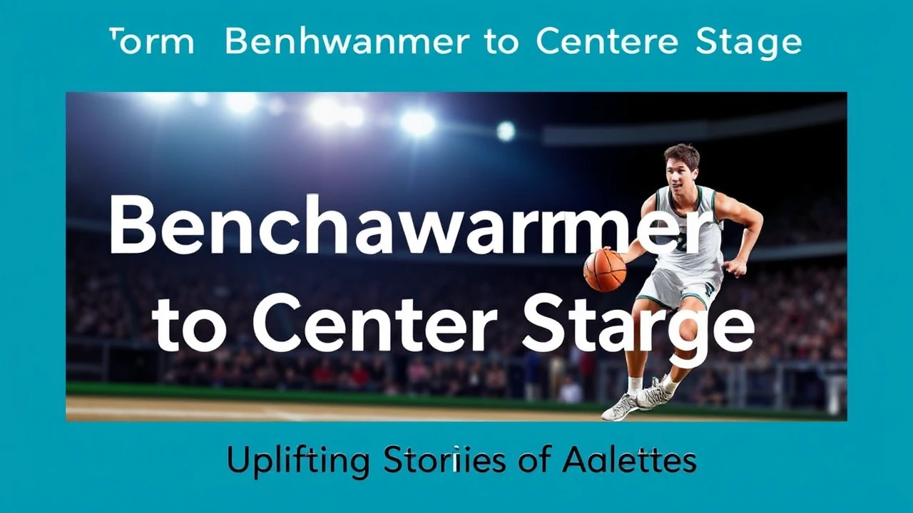 From Benchwarmer to Center Stage: Uplifting Stories of Athletes