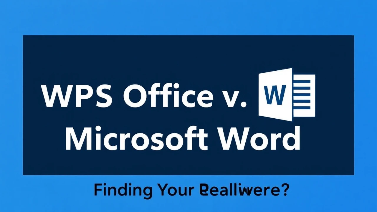 WPS Office vs. Microsoft Word: Finding Your Ideal Software?