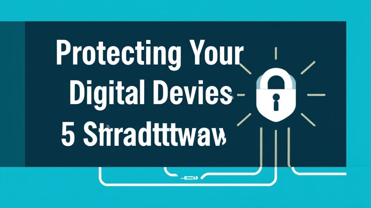 Protecting Your Digital Devices: 5 Straightforward Tips