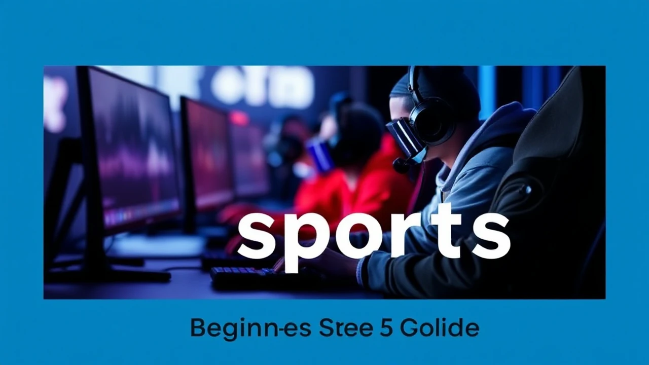 Becoming a Master in Esports: A Beginner's Guide to Professional Gaming