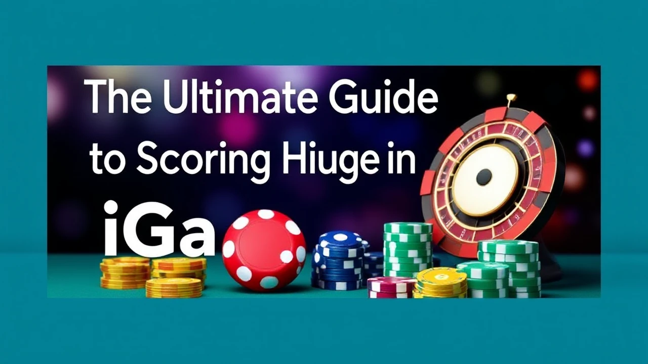 The Ultimate Guide to Scoring Huge in iGaming