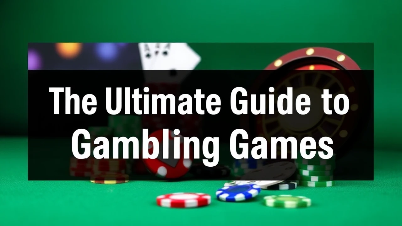 The Ultimate Guide to Gambling Games