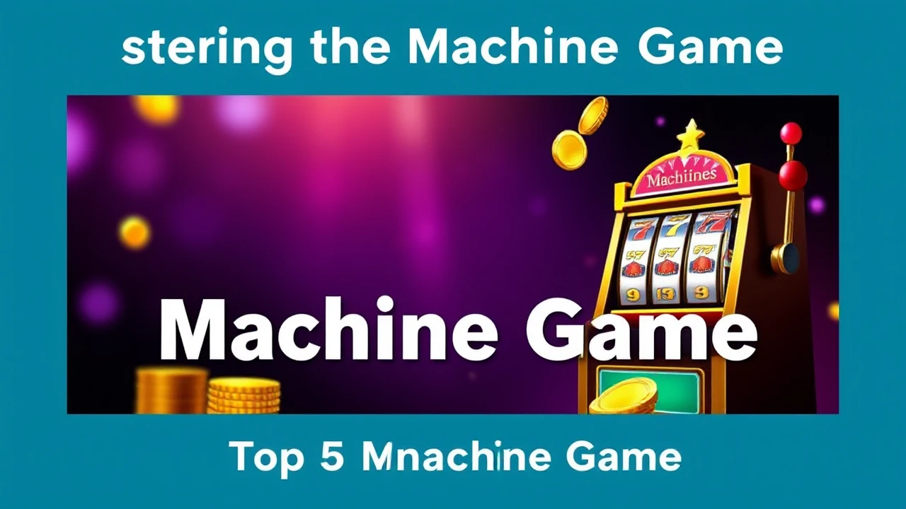 Mastering the Machine Game: Top 5 Strategies for Boosting Wins