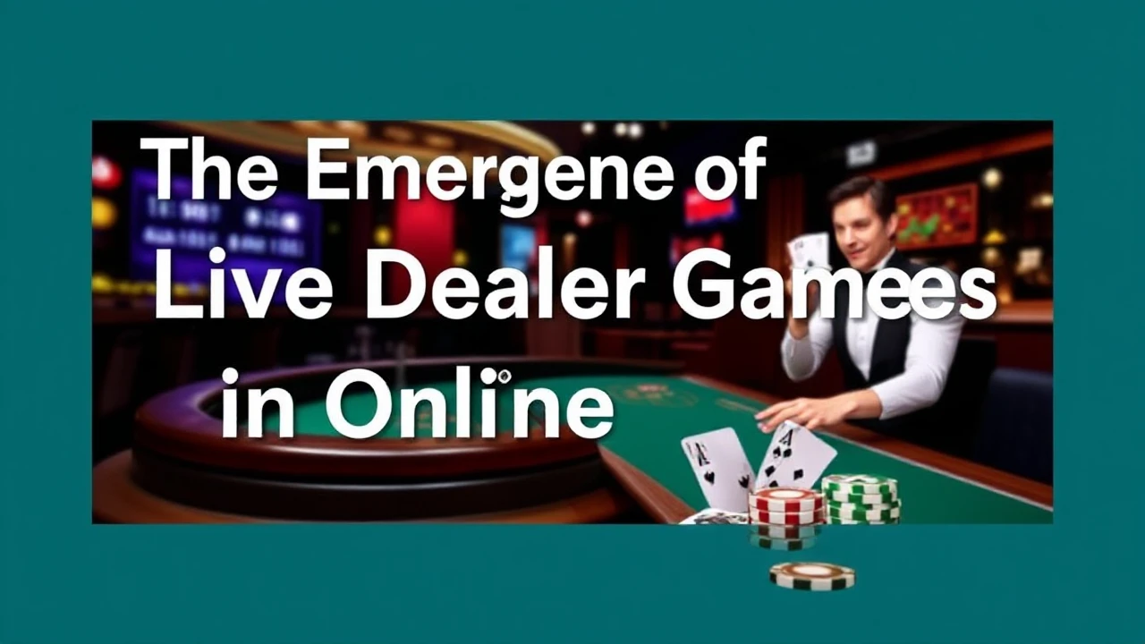 The Emergence of Live Dealer Games in Online Casinos