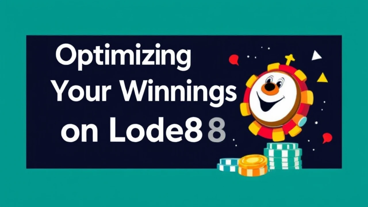Optimizing Your Winnings on Lode88: Expert Advice