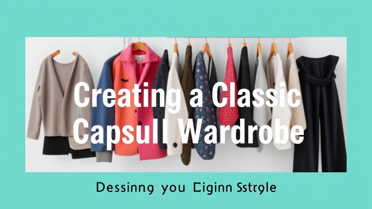 A Comprehensive Manual to Creating a Classic Capsule Wardrobe