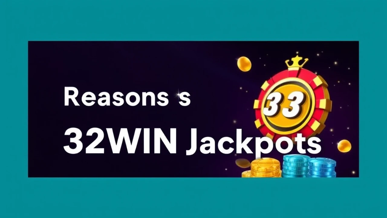 Top 5 Reasons to Try 32WIN Jackpots