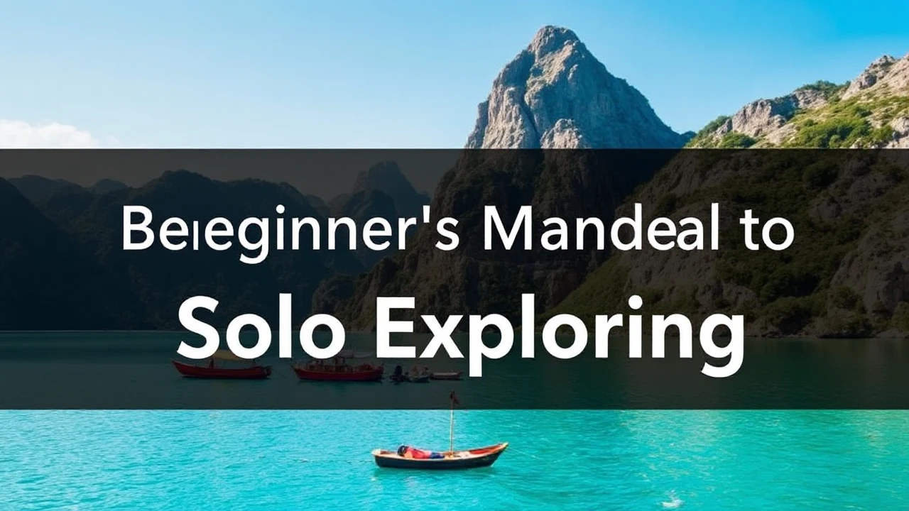 A Comprehensive Beginner's Manual to Solo Exploring