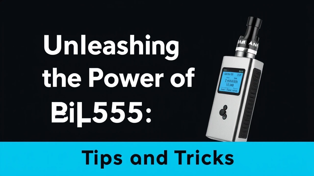 Unleashing the Power of BL555: Tips and Tricks