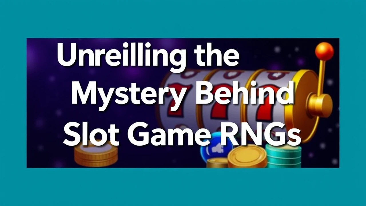 Unveiling the Mystery Behind Slot Game RNGs