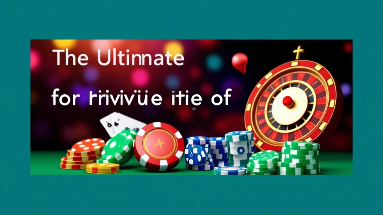 The Ultimate Guide for Thriving in the World of Casinos