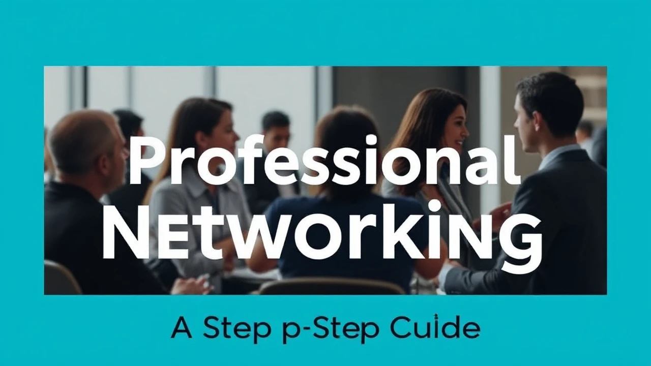 Perfecting the Art of Professional Networking: A Step-by-Step Guide