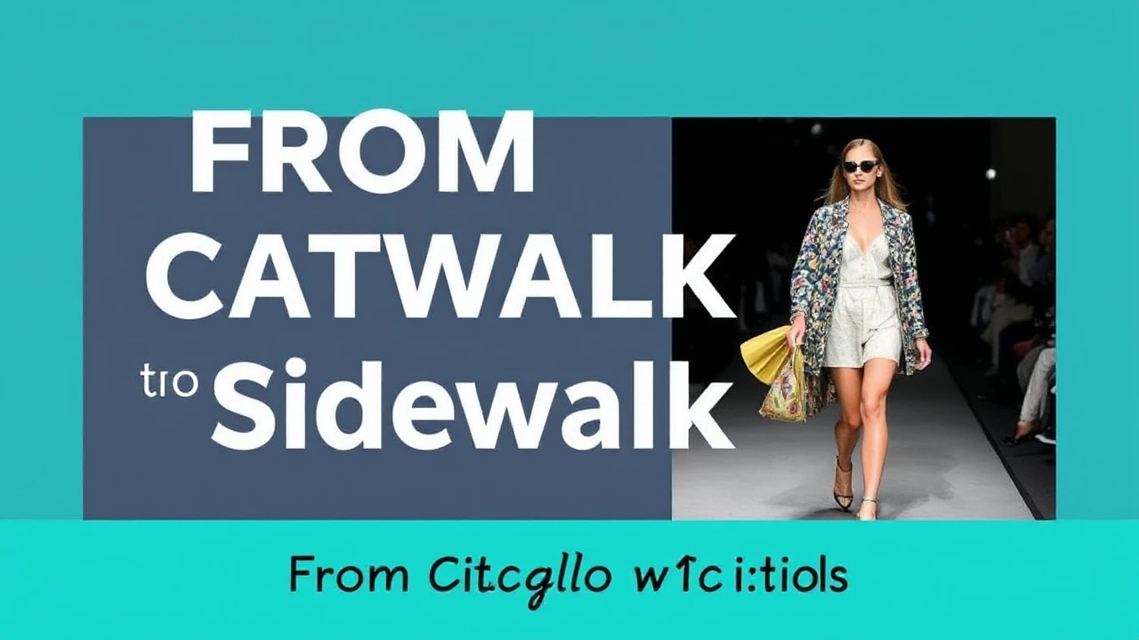 From Catwalk to Sidewalk: Fashion Forward Tips