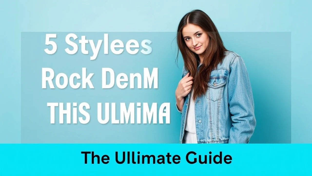 5 Stylish Ideas to Rock Denim Jackets This Season: Your Ultimate Guide