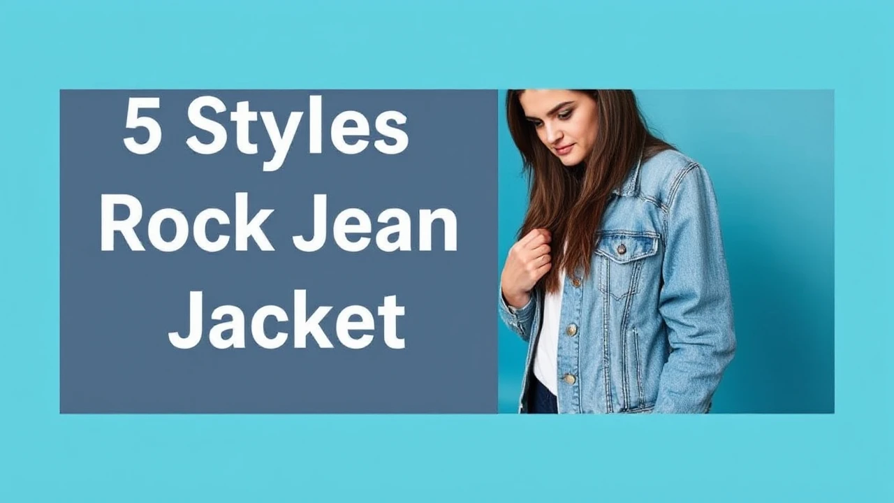 5 Stylish Tips to Rock Jean Jackets This Season: Expert Advice