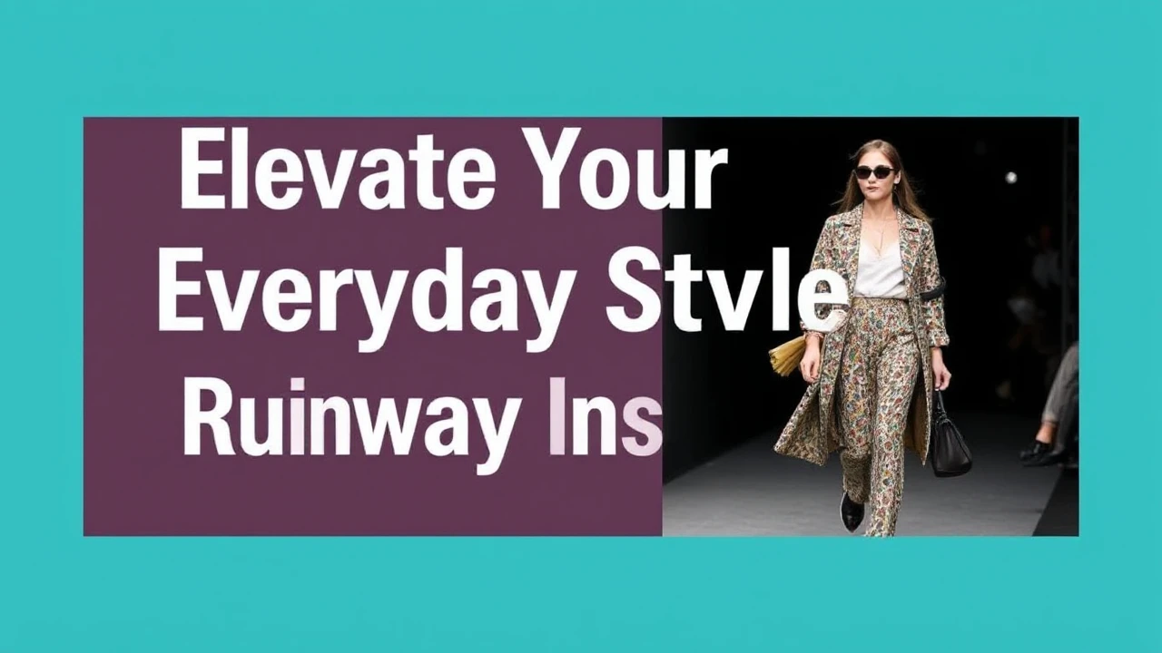 Elevate Your Everyday Style with Runway Inspiration