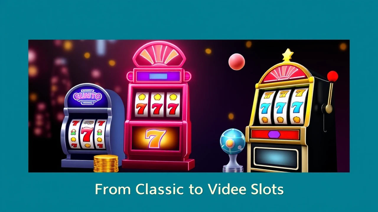 A Journey Through Time of Casino Gaming: From Classic to Video Slots