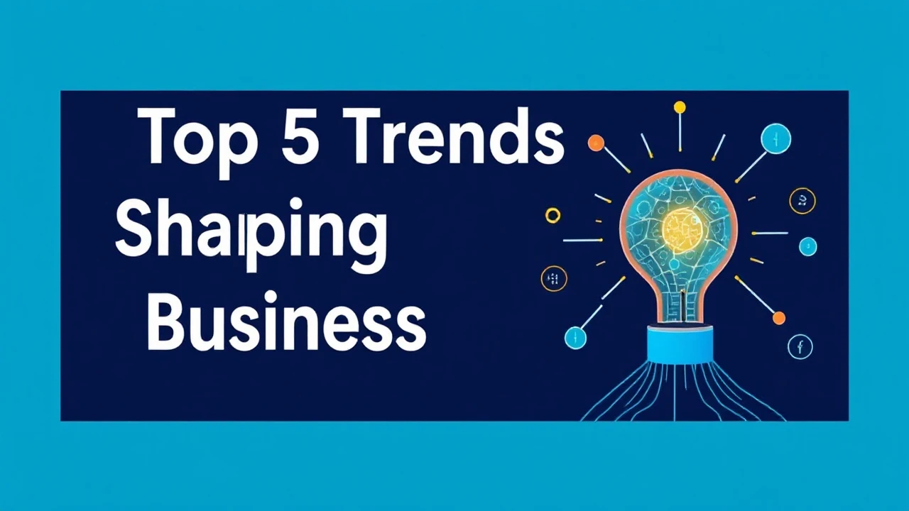 Delving into the Top 5 Trends Shaping the Future of Business Innovation