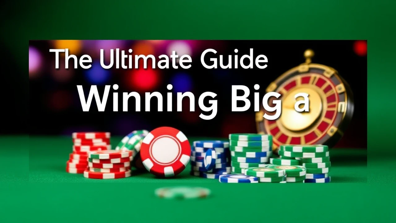The Ultimate Guide to Winning Big at Gambling Establishments: Tactics for Success