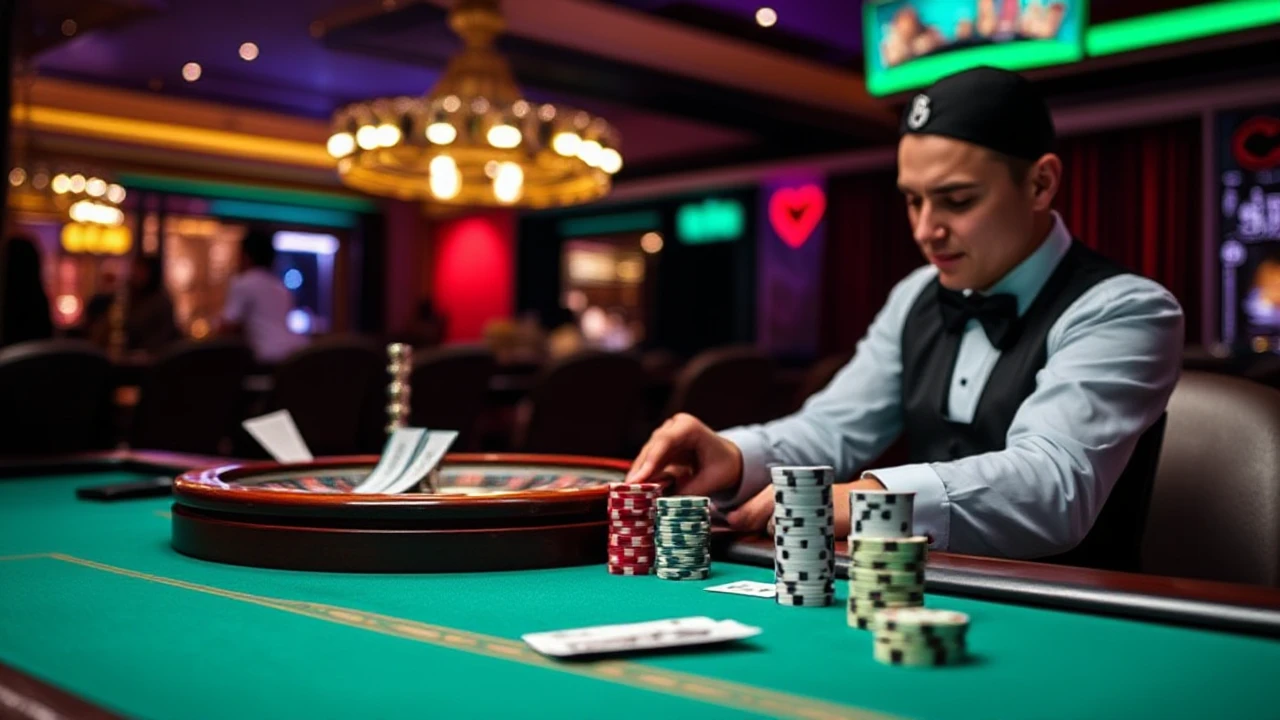 Exploring the Enigmatic World of a Casino Dealer: Behind the Scenes