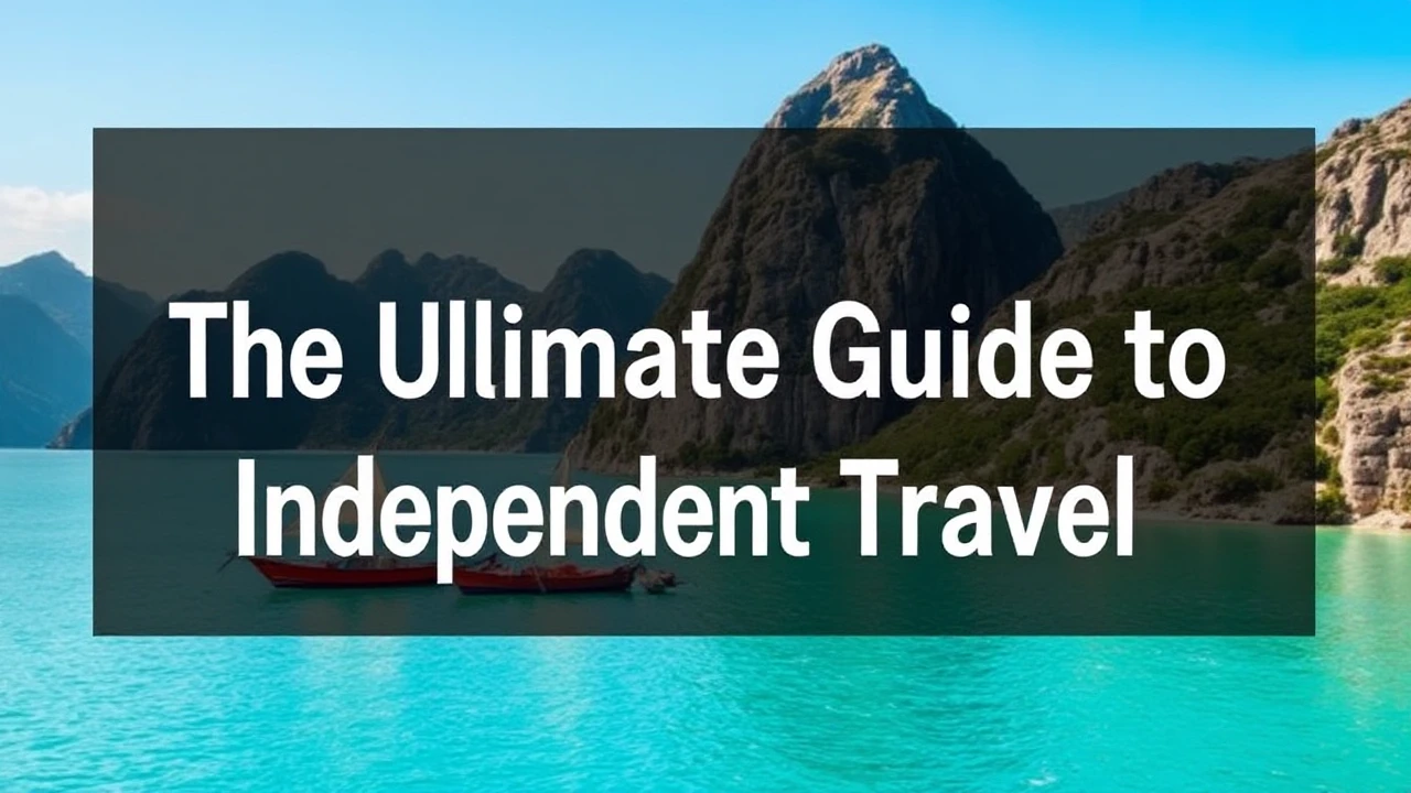 The Ultimate Guide to Independent Travel: Key Tips for Venturing into the World By Yourself
