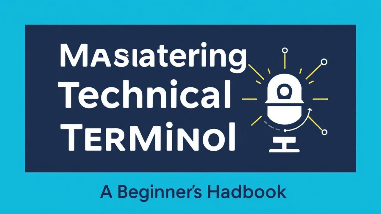 Mastering Technical Terminology: A Beginner's Handbook