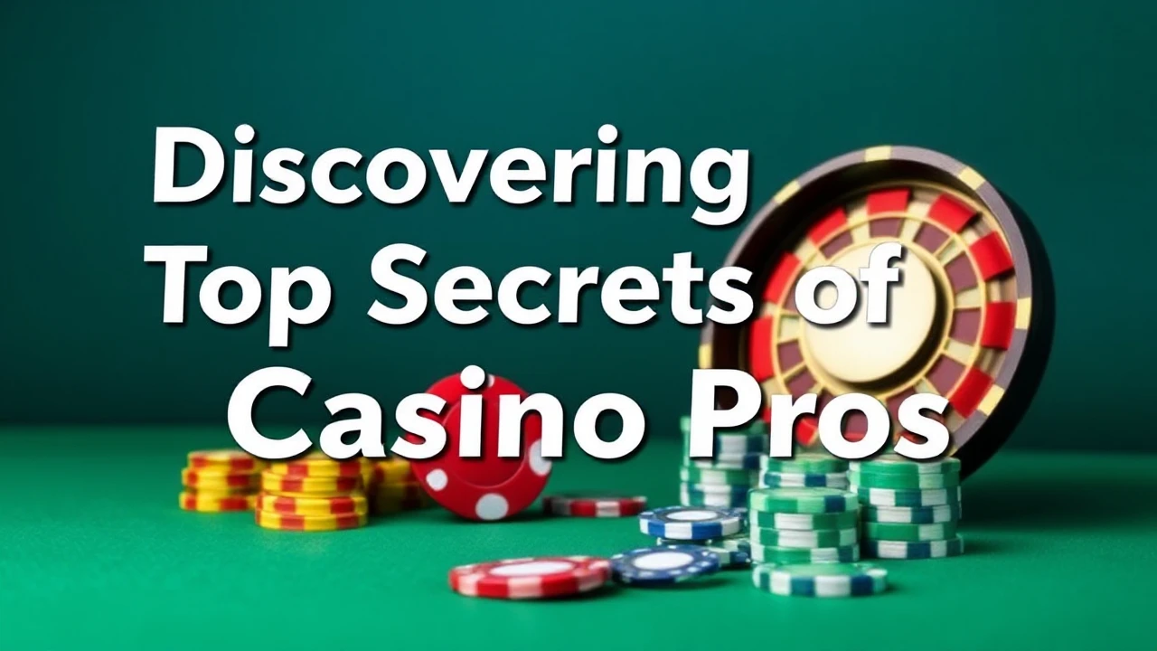 Discovering the Top Secrets of Casino Pros