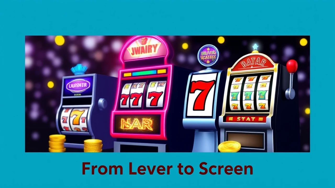 Exploring the Evolution of Online Slot Technology: From Lever to Screen