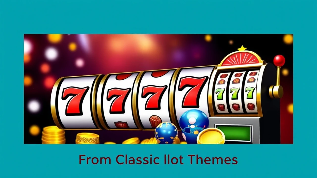 Progression of Casino Slot Themes: From Classic to Modern
