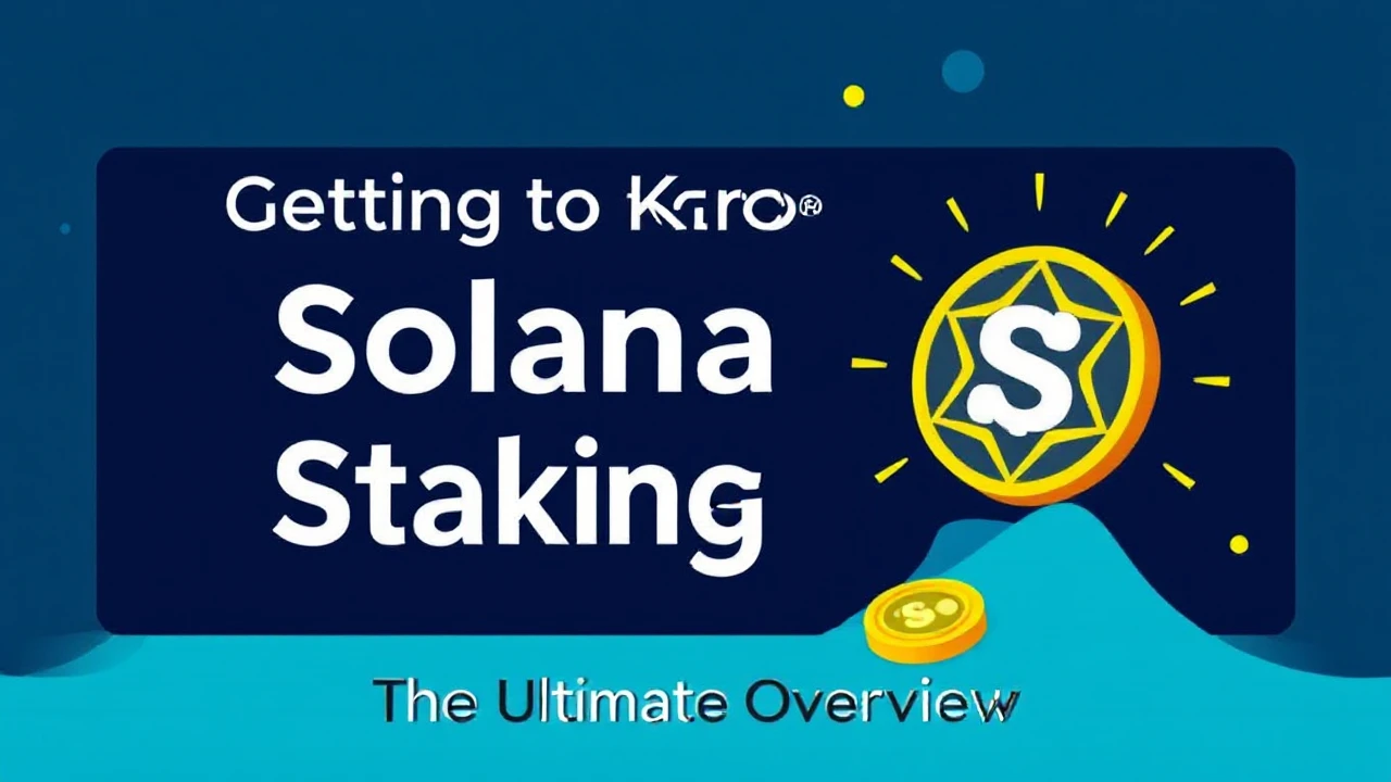 Getting to Know Solana Staking: The Ultimate Overview