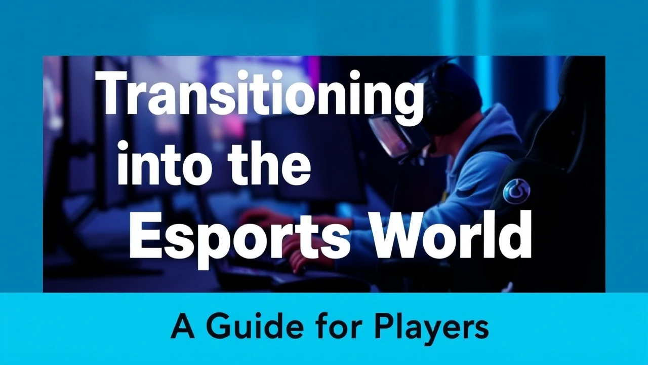 Transitioning into the Esports World: A Guide for Players