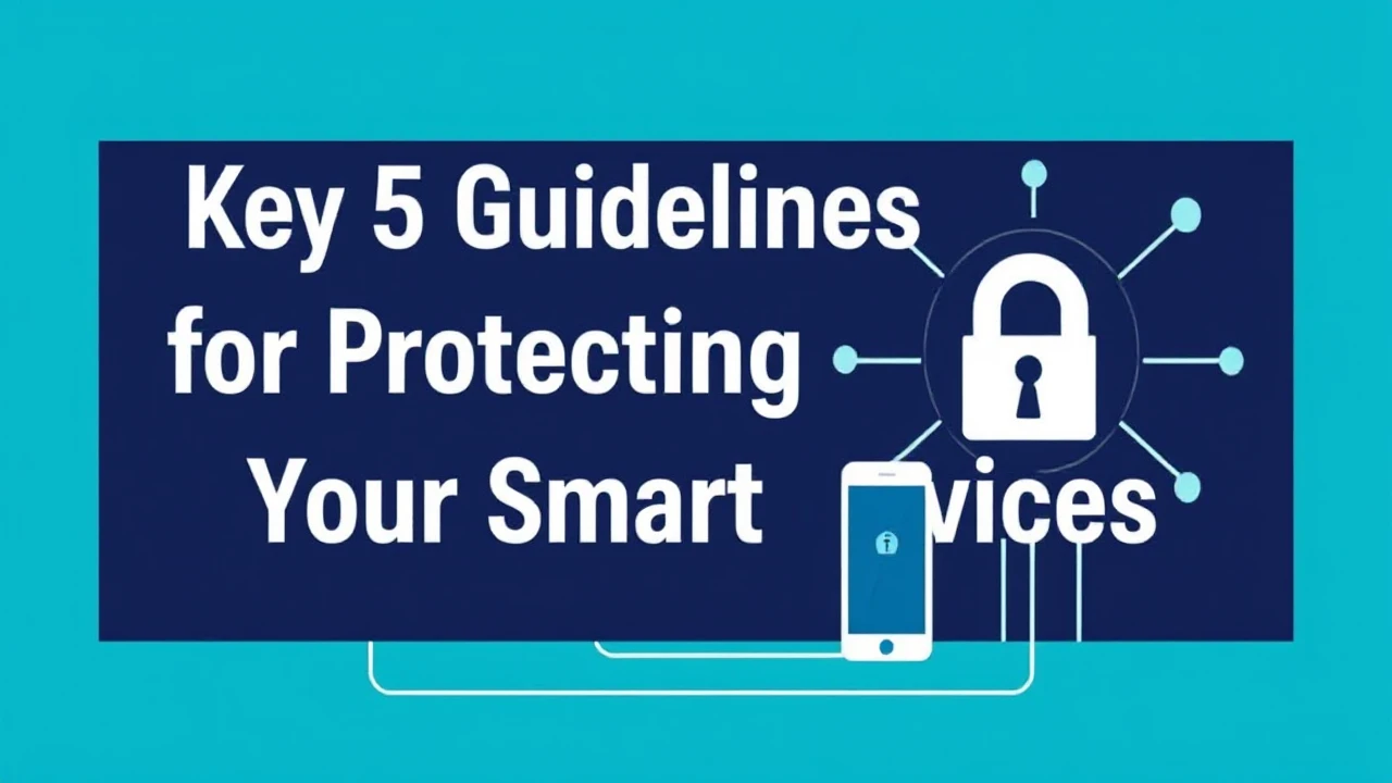 Key Five Guidelines for Protecting Your Smart Devices